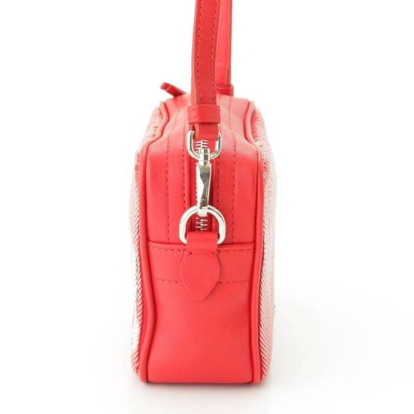 Miu Miu Sequin Bag Red Shoulder - Picture 3 of 9